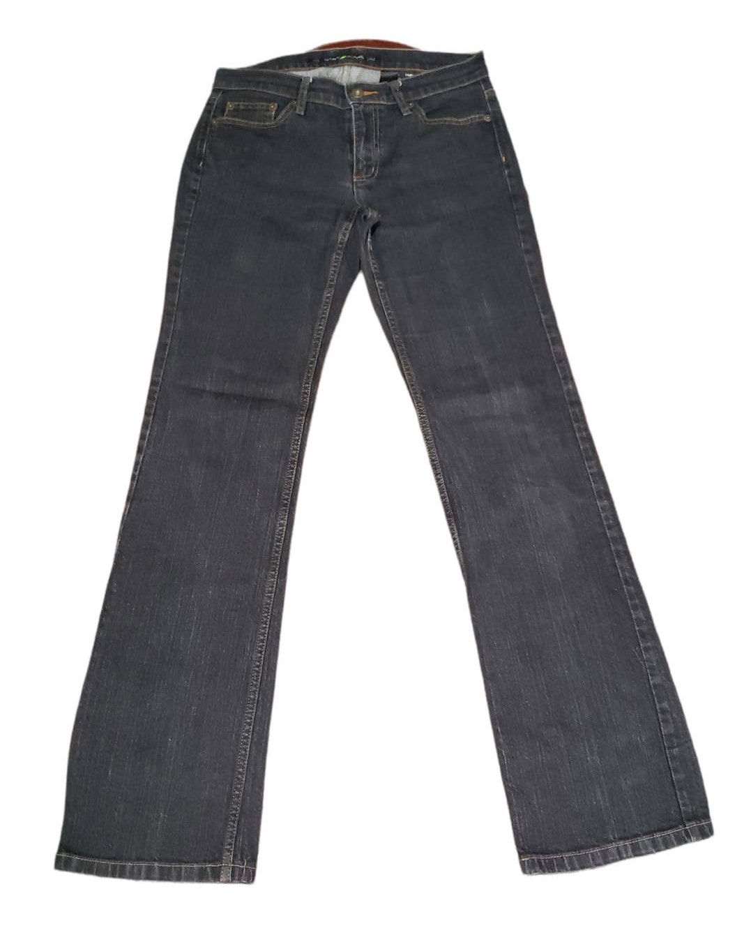 Dkny Ludlow Low Rise Bootcut Black Denim Jeans - Women's Size 4 Pants